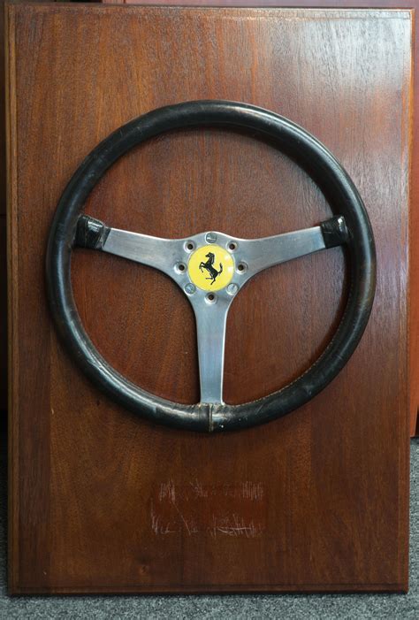 Bonhams Cars : A Ferrari Steering Wheel