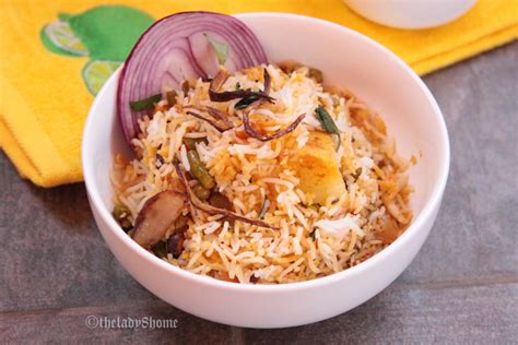 Vegetable Lucknawi dum biriyani – The Lady 8 Home