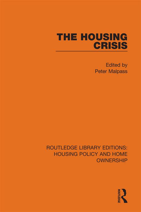 The Housing Crisis | Taylor & Francis Group
