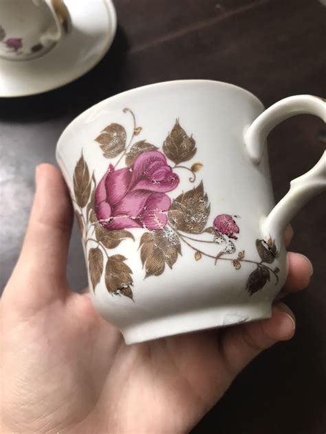 Сервиз чайный с цветами СССР, винтаж: 310 грн. - Посуд / кухонне ...