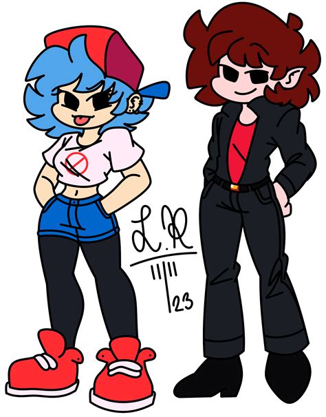 Genderswap BF And GF by xXBerryBombXx on DeviantArt