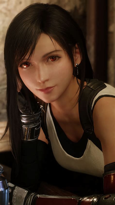 #323023 Tifa, Lockhart, Beautiful, Final, Fantasy, 7, Remake, 4K phone