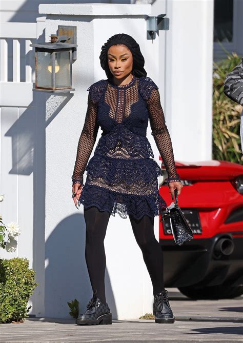 Blac Chyna at Raleigh Studios in Studio City 10/03/2023 • CelebMafia