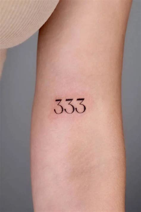 21+ Spiritual Angel Number Tattoos for Women – Nail Idea