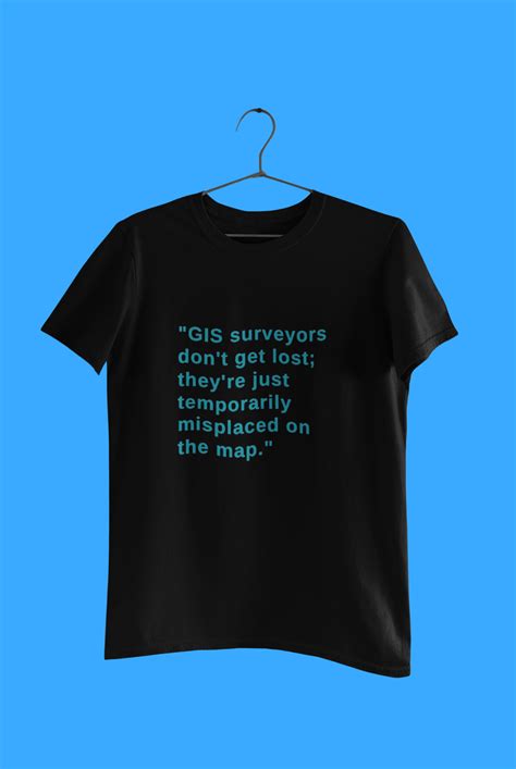 GIS ON THE MAP T-SHIRT – ThinkGIS