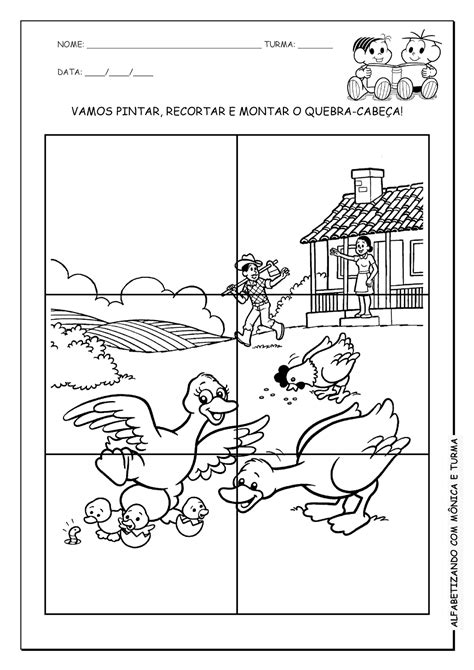 O Patinho Feio Atividades