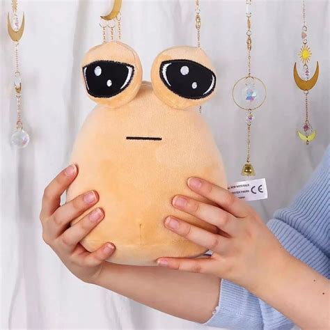 Pou Plushie | Stuffed Toys | Pou Plush Toy | As Seen on TikTok | Pou ...