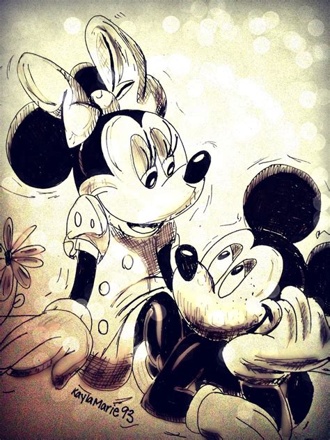 Mickey Mouse And Minnie Mouse Love - Cliparts.co