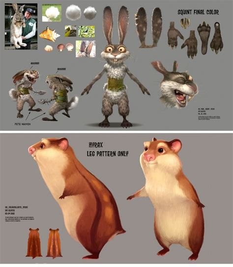 Ice Age 4 Characters Hyrax