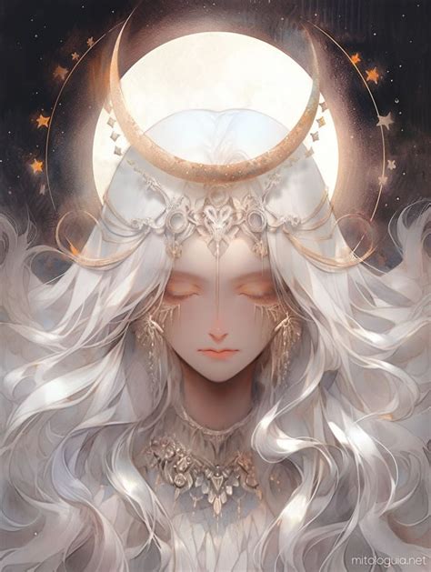 Deusa Da Lua Mitologia Grega