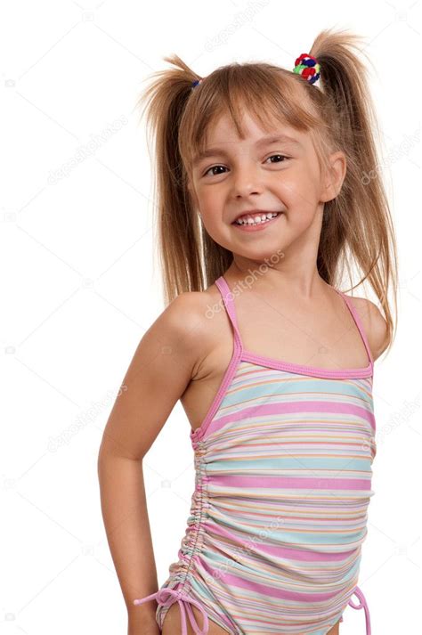 girl wearing swimsuit stock photo denisnata