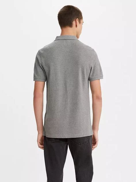 Поло длинное мужское Levi's Levis Hm Polo 35883-0004 L Mid Tone Grey He ...