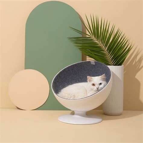 Wholesale Xiaomi Furrytail Cat Boss Rotating Bed White price at NIS ...