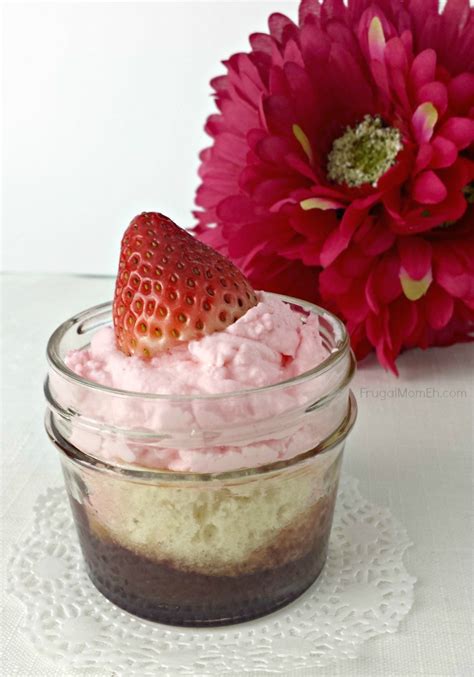 Strawberry Trifle for Two with Homemade Strawberry Whipped Cream ...