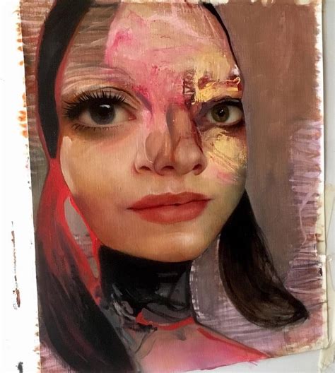 I think she’s done. 🙃☀️ -autumn- #painting #oilpainting #portrait # ...