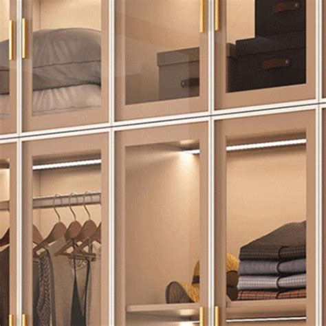 Contemporary Style Wardrobe White Colour Wood Wardrobe Closet for Home ...