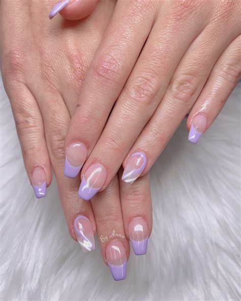 lavender nail art designs 5