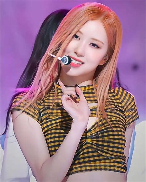 pin  jes  rose blackpink rose hair styles rose instagram