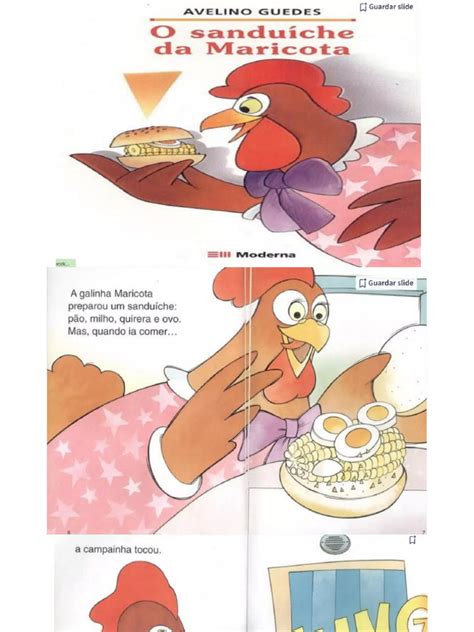 Sanduiche Da Dona Maricota - O Sanduiche Da Dona Maricota | PDF