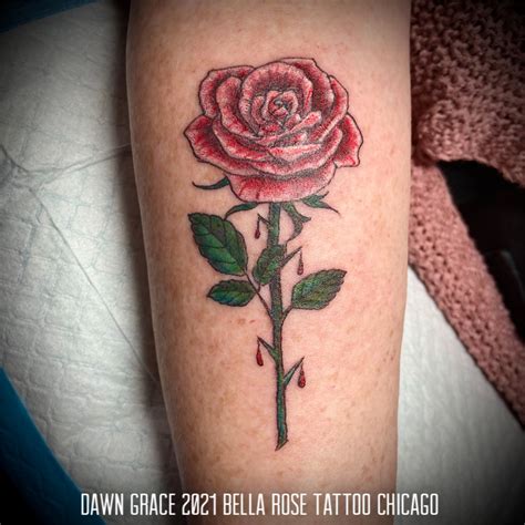 Belle Rose Tattoo