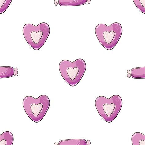 Pink Hearts Background, Heart, Candy, Seamless Background Image And ...