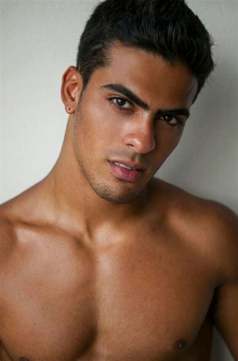 Handsome Latino Man with Captivating Eyes