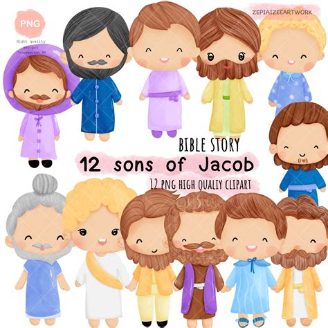 12 Sons of Jacob Printable | FREE Printable HQ