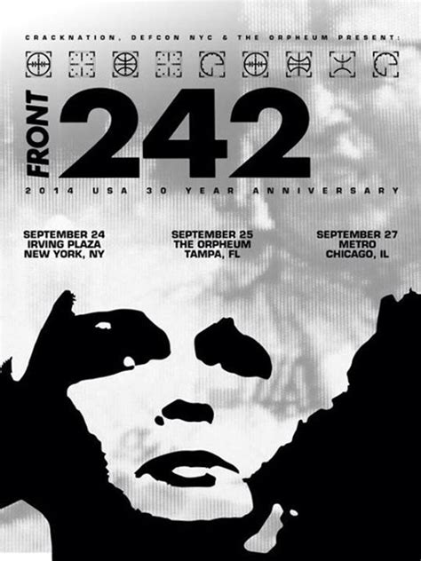 Front 242 playing NYC, Chicago and Tampa this fall