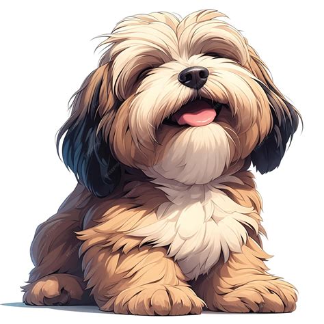 Lhasa Apso Training for a Rally Obedience Trial | Premium AI-generated