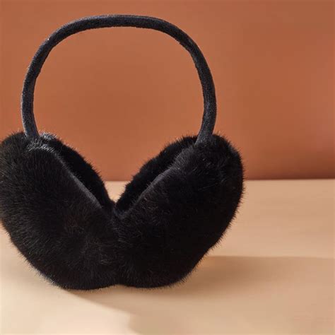 Opehuo Ear Muffs for Winter Women & Men,Faux Fur Women's Earmuffs