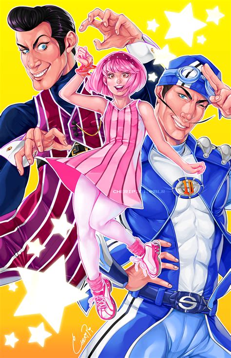 Lazy Town by Cheripi-Art on DeviantArt