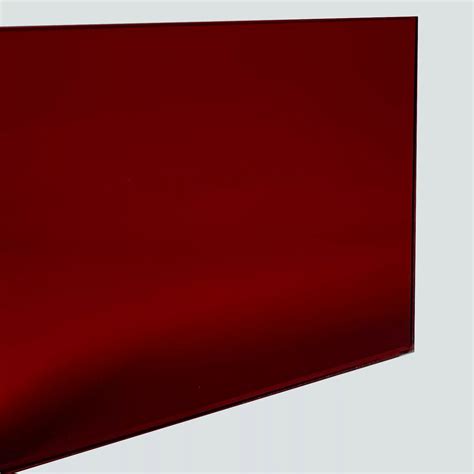 Red Laminated Glass - Materials Assemble