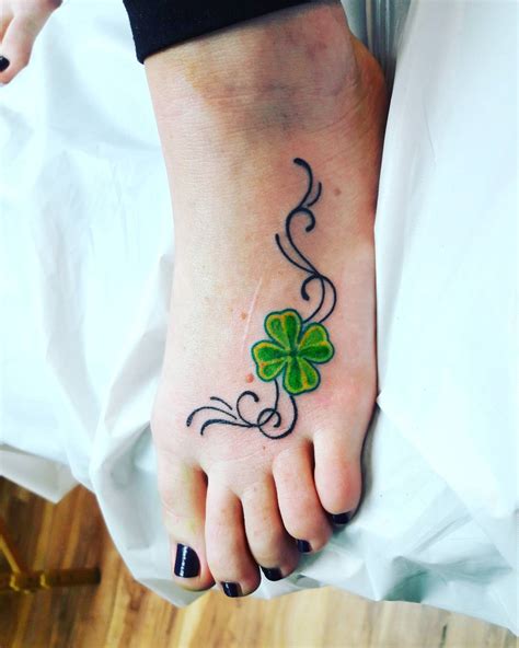 75+ Colorful Shamrock Tattoo Designs - Traditional Symbol of Luck