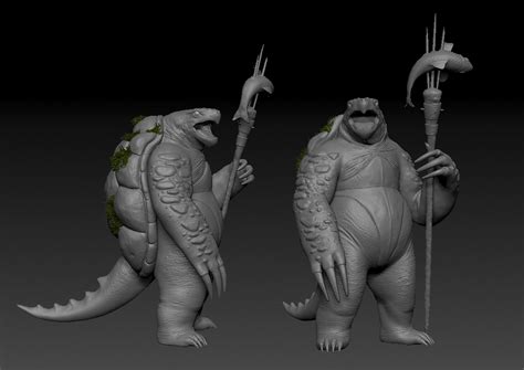 Sergio Moral - Humanoid Turtle