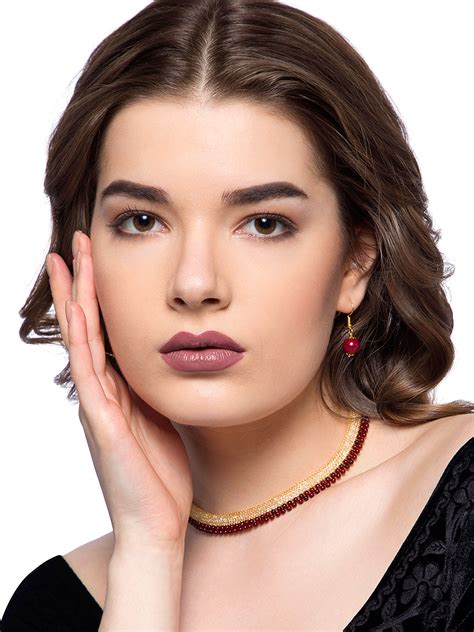Anika's Creation Elegant American Diamond Jewellery Set: Buy Anika's