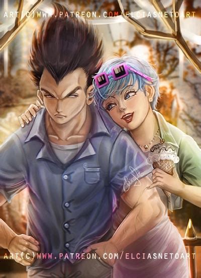 artstation vegeta  bulma date