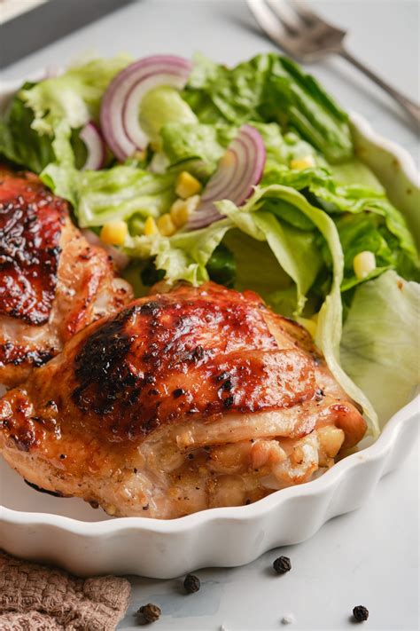 Honey Soy Chicken Thighs - About a Mom