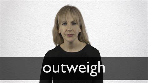 pronounce outweigh  british english youtube