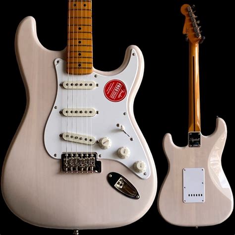 squier classic vibe  stratocaster white blonde