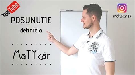 POSUNUTIE - definícia - YouTube