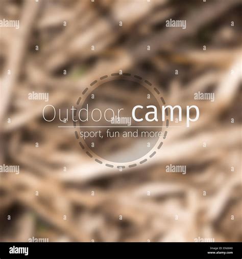 Vector blurred forest background Stock Photo - Alamy