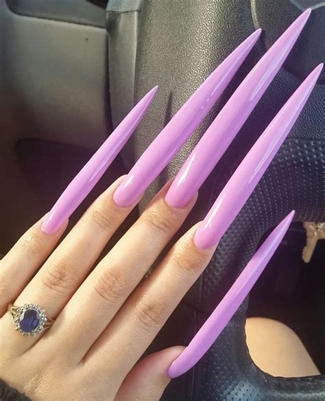 New nail trend extra long nails the glossychic – Artofit 