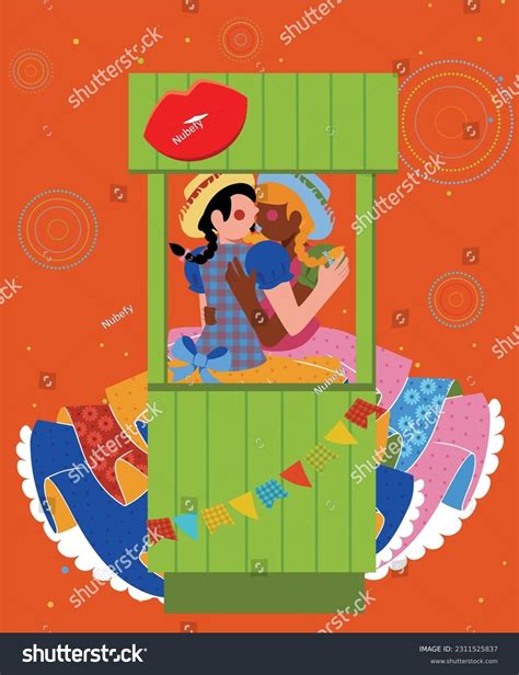 Brazilian Lesbian Kiss: Over 1 Royalty-Free Licensable Stock