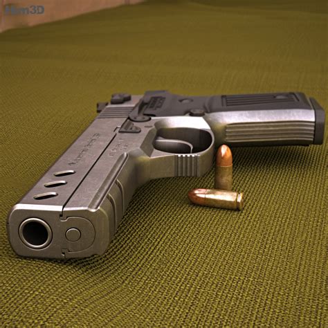 TiSAS Zigana Sport 3D model - Weapon on Hum3D