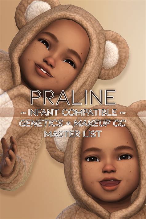 LOOKBOOKS ReBLOGs & 💋SIM DownLoads - pralinesims: PRALINE INFANT ...