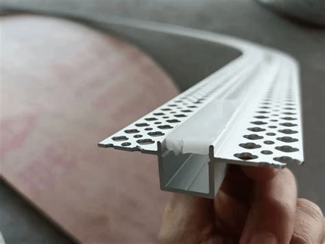 bendable drywall led profiles bringing flexibility