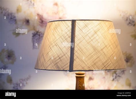 vintage night lamp in bedroom Stock Photo - Alamy