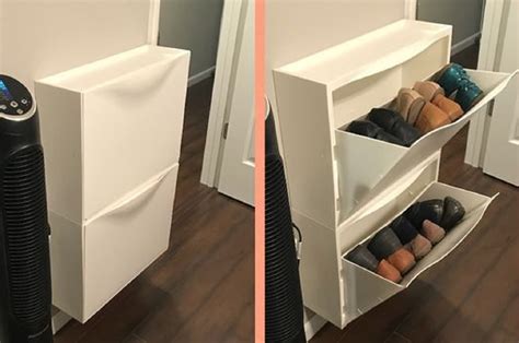 Original ideas to customize IKEA shoe racks