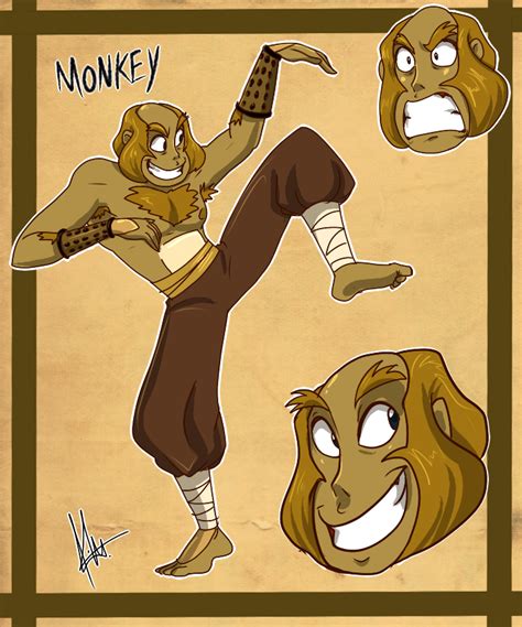 Human Monkey | Kung fu panda, King fu panda, Anime vs cartoon
