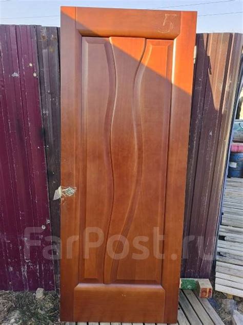 Дверь межкомнатная, деревянная, б/у, в наличии. Цена: 1 500₽ во ...